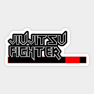 Jiujitsu Fighter | Black Belt Sticker